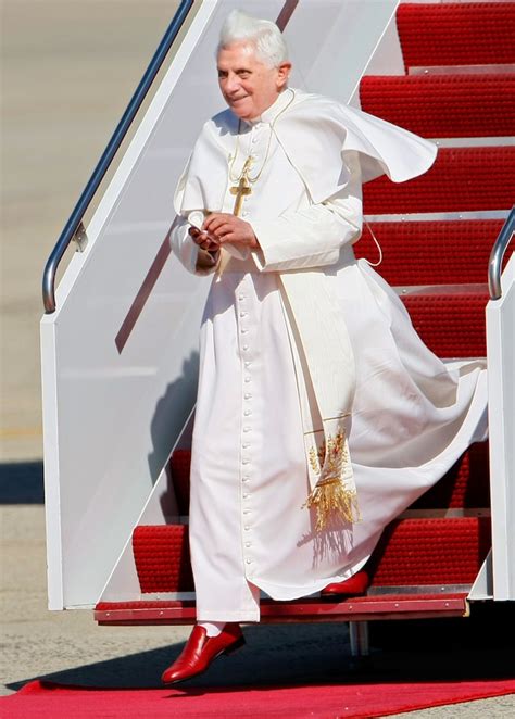 pope gucci loafers|pope benedict red loafers.